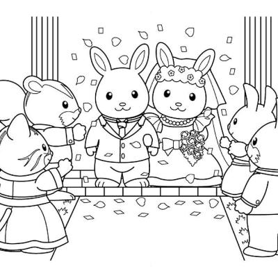 Ourcoloringpage Sylvanian Families 55