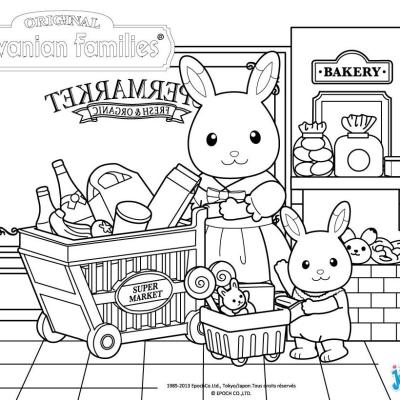 Ourcoloringpage Sylvanian Families 56