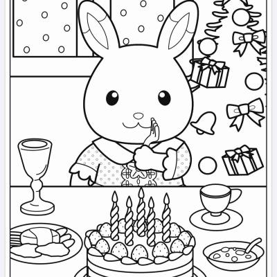 Ourcoloringpage Sylvanian Families 6