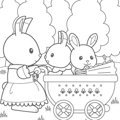 Ourcoloringpage Sylvanian Families 7