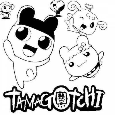 Ourcoloringpage Tamagochi 1