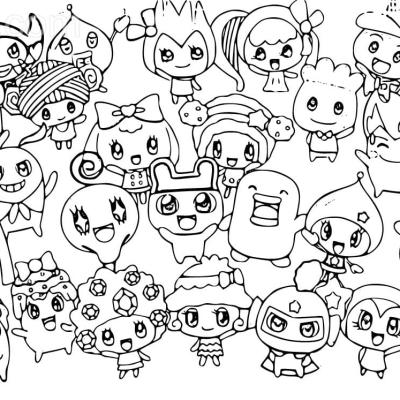 Ourcoloringpage Tamagochi 4