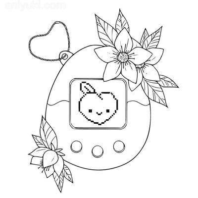 Ourcoloringpage Tamagochi 5