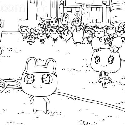 Ourcoloringpage Tamagochi 6