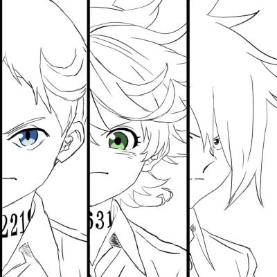 Ourcoloringpage The Promised Neverland 17