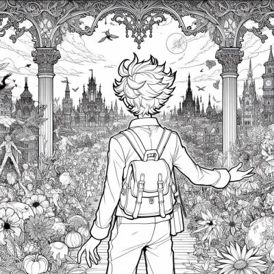 Ourcoloringpage The Promised Neverland 221