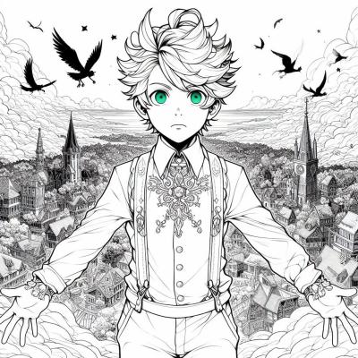 Ourcoloringpage The Promised Neverland 29