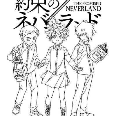 Ourcoloringpage The Promised Neverland 2