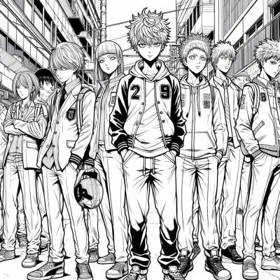 Ourcoloringpage Tokyo Revengers 19