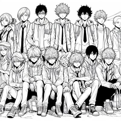 Ourcoloringpage Tokyo Revengers 21