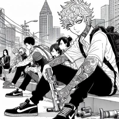 Ourcoloringpage Tokyo Revengers 23