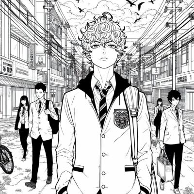 Ourcoloringpage Tokyo Revengers 25