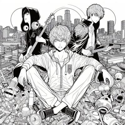 Ourcoloringpage Tokyo Revengers 29