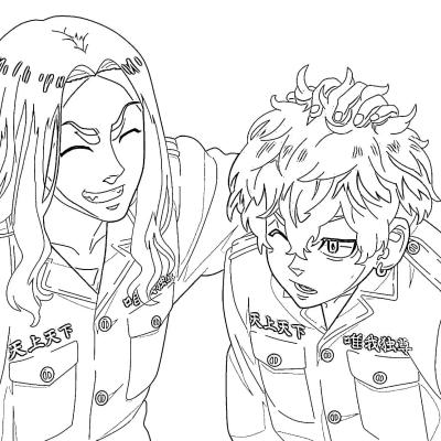 Ourcoloringpage Tokyo Revengers 2