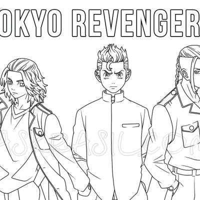 Ourcoloringpage Tokyo Revengers 4