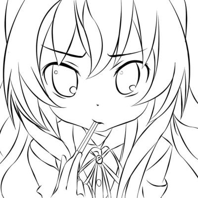 Ourcoloringpage Toradora 11