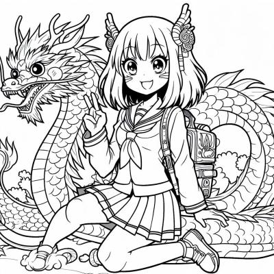 Ourcoloringpage Toradora 16