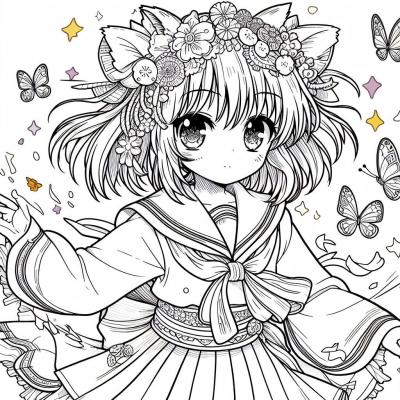 Ourcoloringpage Toradora 20