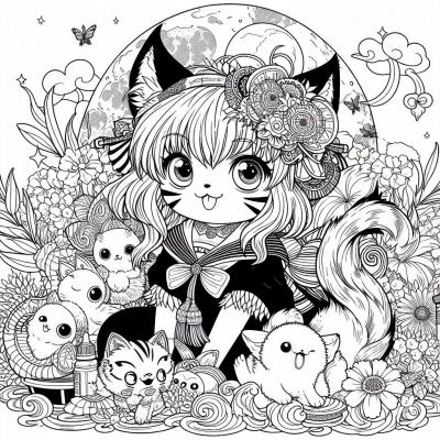 Ourcoloringpage Toradora 22