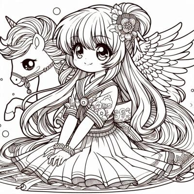 Ourcoloringpage Toradora 28