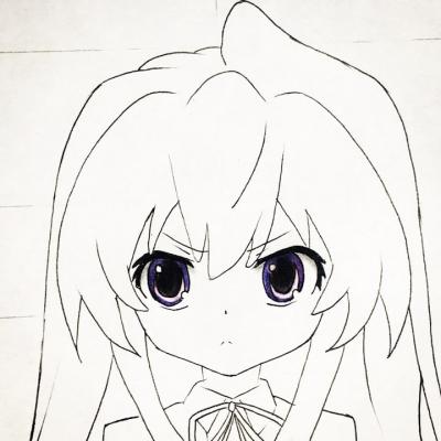 Ourcoloringpage Toradora 2