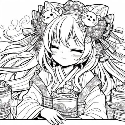 Ourcoloringpage Toradora 30