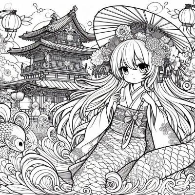 Ourcoloringpage Toradora 31