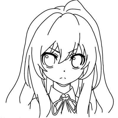 Ourcoloringpage Toradora 4