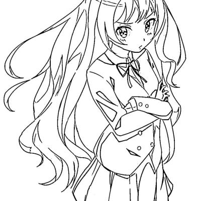 Ourcoloringpage Toradora 9