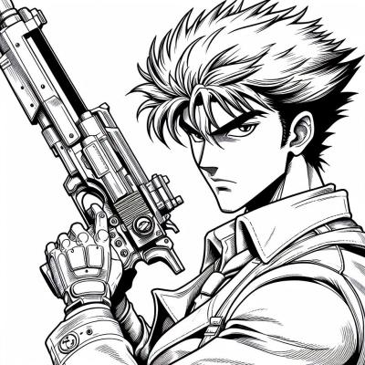 Ourcoloringpage Trigun 20