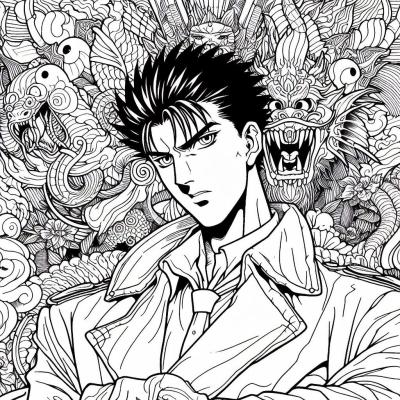 Ourcoloringpage Trigun 22