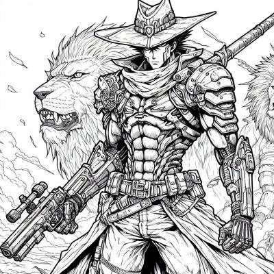 Ourcoloringpage Trigun 25