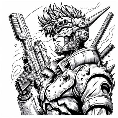 Ourcoloringpage Trigun 2
