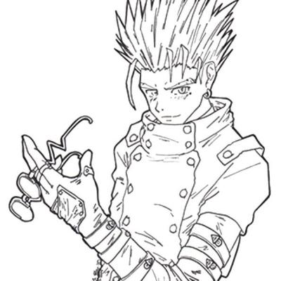 Ourcoloringpage Trigun 30