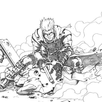 Ourcoloringpage Trigun 33