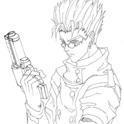 Ourcoloringpage Trigun 36