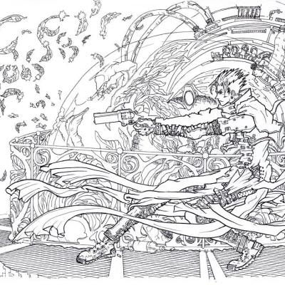 Ourcoloringpage Trigun 37