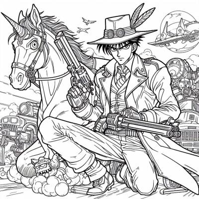Ourcoloringpage Trigun 8