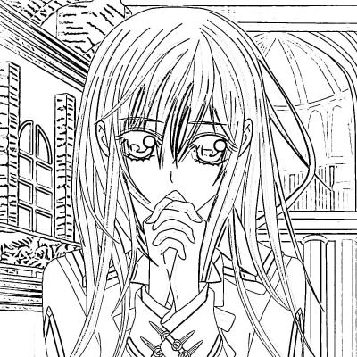 Ourcoloringpage Vampire Knight 13