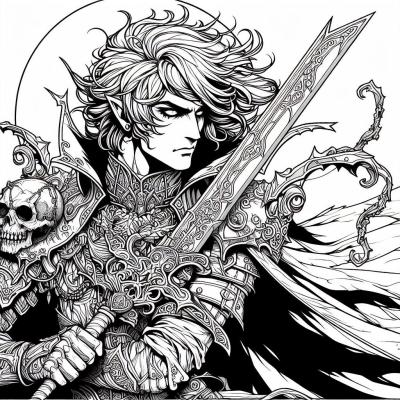 Ourcoloringpage Vampire Knight 16