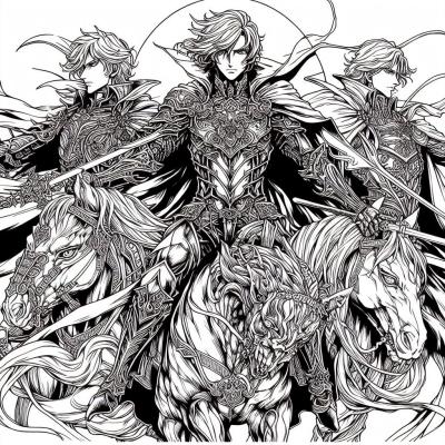 Ourcoloringpage Vampire Knight 18