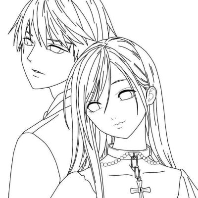 Ourcoloringpage Vampire Knight 1