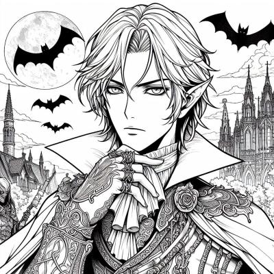 Ourcoloringpage Vampire Knight 21