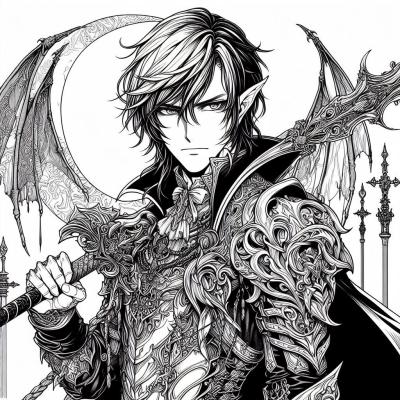 Ourcoloringpage Vampire Knight 22