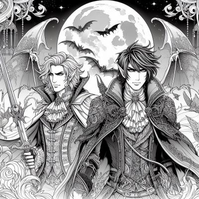 Ourcoloringpage Vampire Knight 26