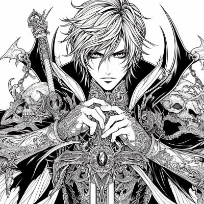 Ourcoloringpage Vampire Knight 27