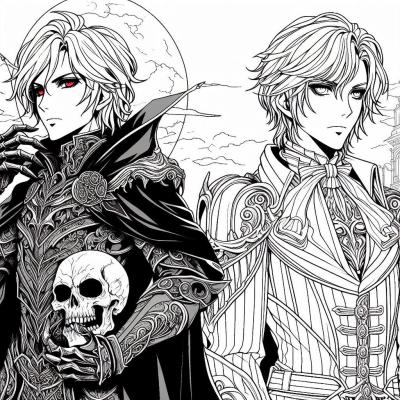 Ourcoloringpage Vampire Knight 30