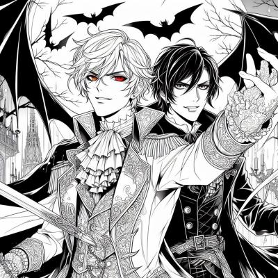 Ourcoloringpage Vampire Knight 33