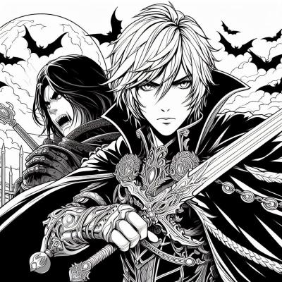Ourcoloringpage Vampire Knight 36