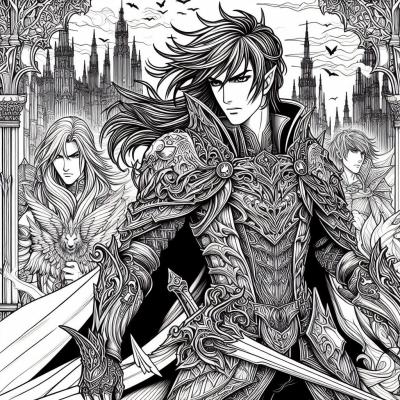Ourcoloringpage Vampire Knight 37